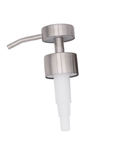 Mason Jar Lifestyle - Satin / Brushed Finish Soap Pump Dispensers for Mason Jars