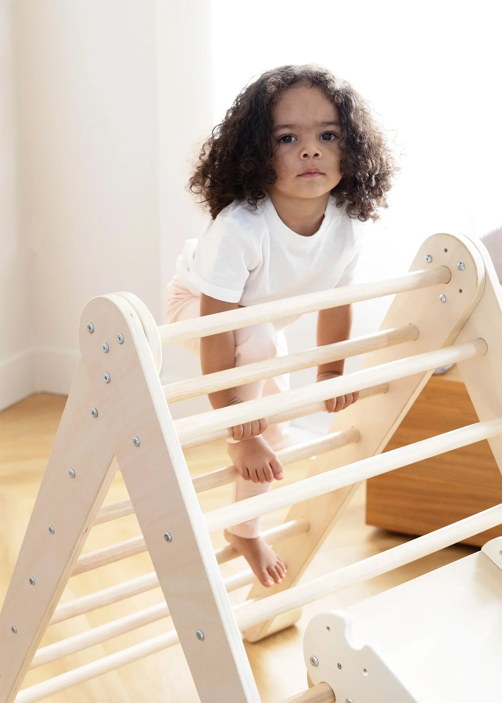 Montessori 2-in-1 Triangle &amp; Wall Climber