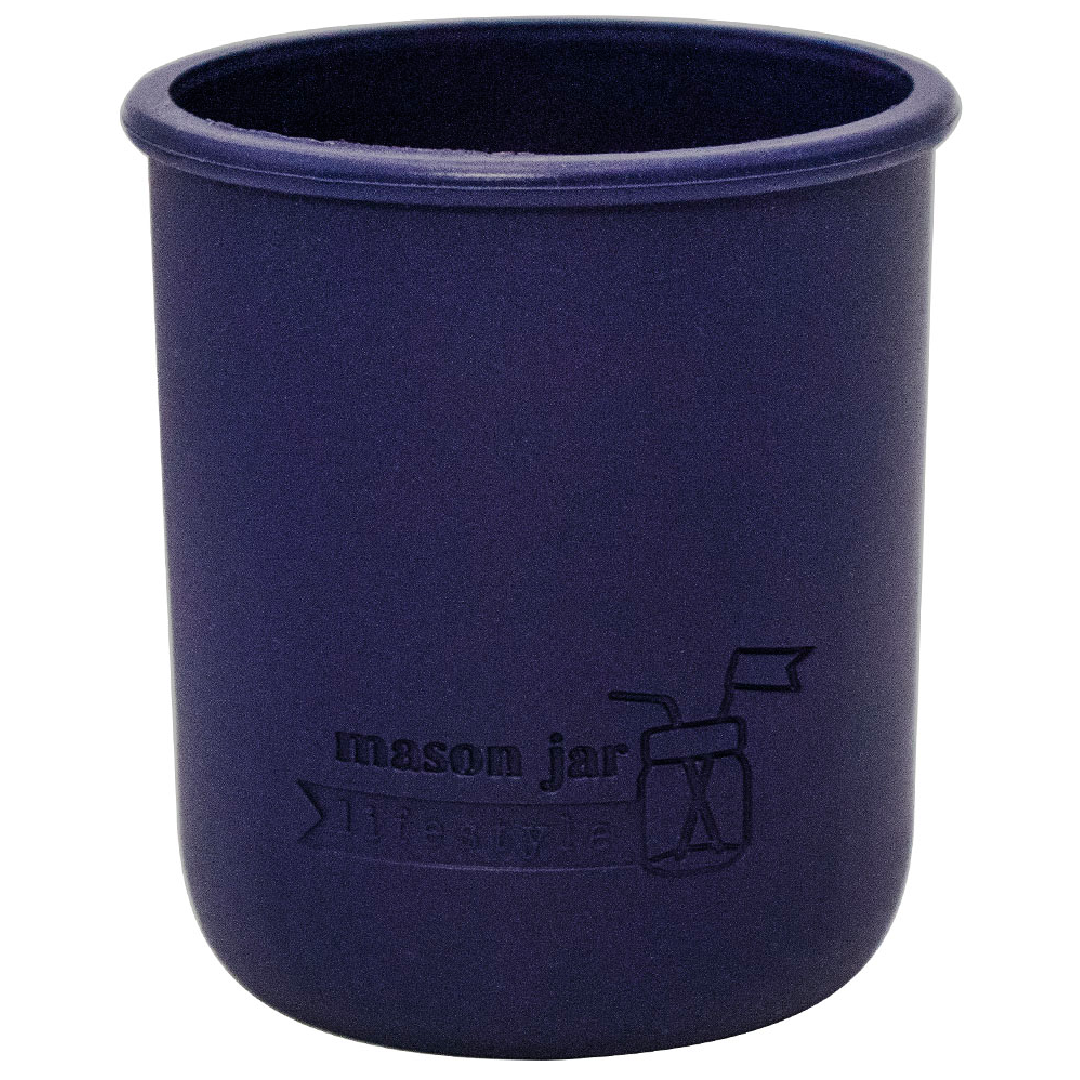 Silicone Sleeve for Wide Mouth Pint 16oz Mason Jars