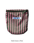 Puebco - School Tie Fabric Semicircle Pouch