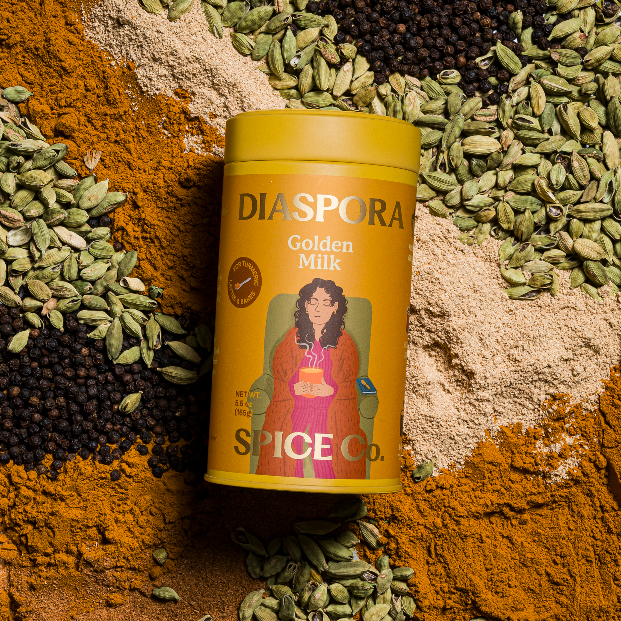 Golden Milk (Spice Blend) - For Turmeric Lattes &amp; Baking