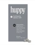 Fluoride-Free Toothpaste Tablets | Refill | Charcoal Mint