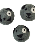 Wool Dryer Balls - Set of 3 Puppy Dog