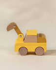 Wooden Construction Vehicle - Excavator
