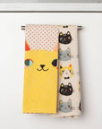 Danica Studio Meow Meow Cats Kitchen Towel Set of 2