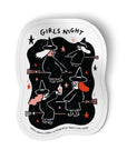 Girls Night Witch Party Sticker by Gemma Correll