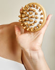 Bamboo Stimulating Scalp Massager