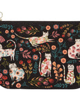 Catbloom Large Zipper Pouch