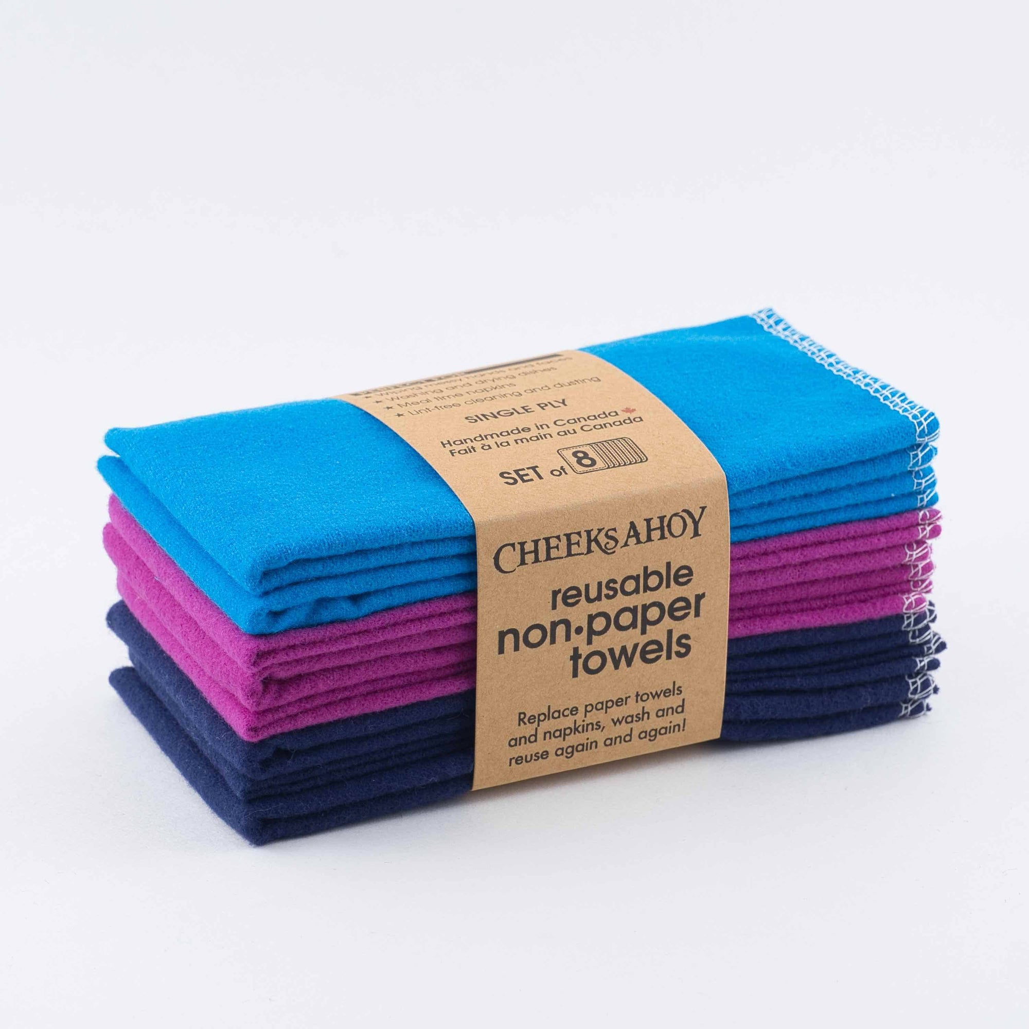 Reusable Non-Paper Towels - Single-Ply
