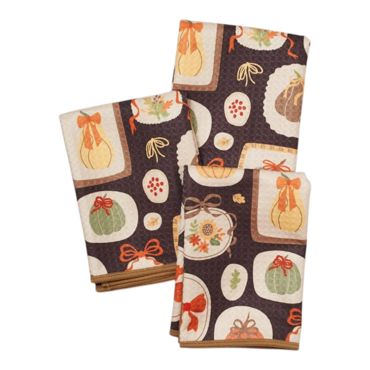 Mighty Mini Towel (Set of 3) - Fall Portrait
