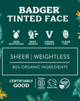 Tinted Face Mineral Sunscreen - SPF 40