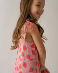 Strawberry Bell Romper