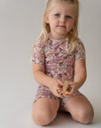 Pink Dino 2 piece shorty PJ's