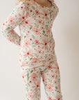 Watercolor Floral 2 piece PJ's