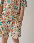 Smiley Check Boys Casual Set