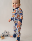 Blue Dino Loveralls