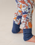 Blue Dino Loveralls