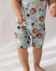 Mario Shorty Tank Romper