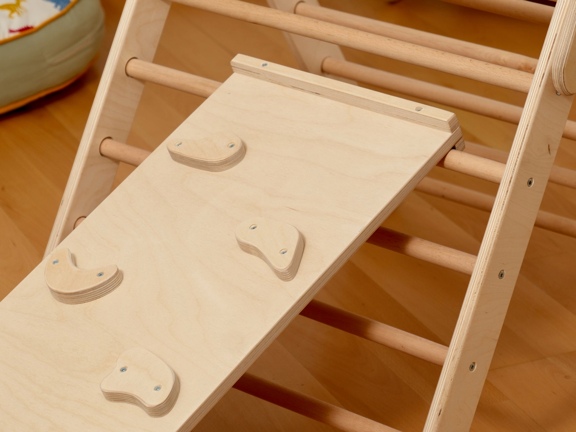 Montessori Indoor Playground | Pikler Triangle &amp; Climbing Arch