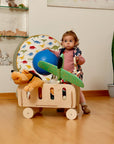 Montessori Toy Storage: Eco-Friendly Nursery & Playroom Chest