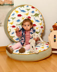 Kids Floor Pillow  Montessori Play Mat Large Toddler Cushion