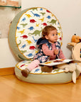 Kids Floor Pillow  Montessori Play Mat Large Toddler Cushion