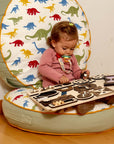 Wooden Busy Board for Toddlers