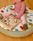 Kids Floor Pillow  Montessori Play Mat Large Toddler Cushion