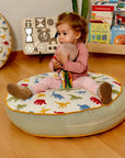 Kids Floor Pillow  Montessori Play Mat Large Toddler Cushion