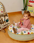 Wooden Busy Board for Toddlers
