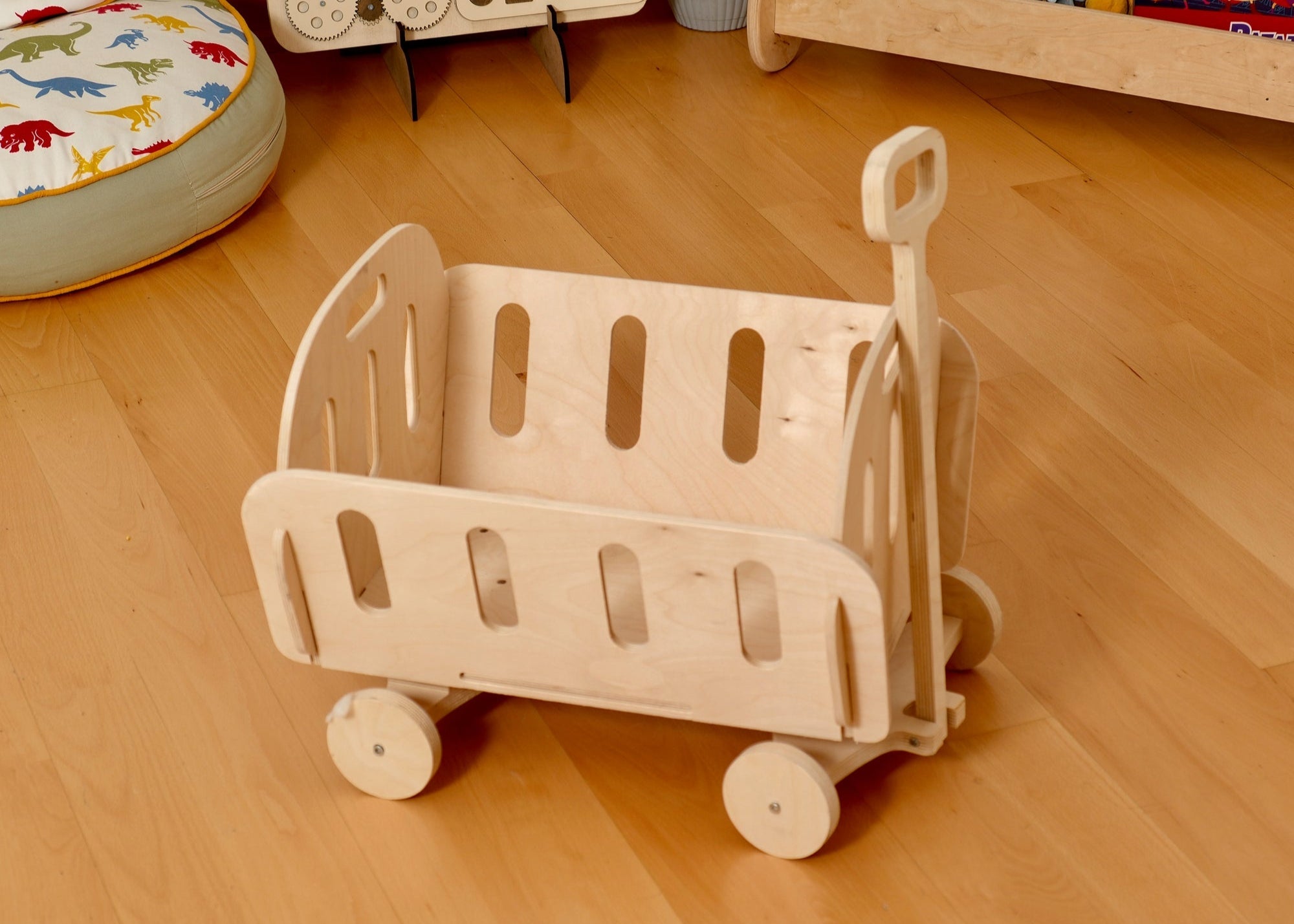 Montessori Toy Storage: Eco-Friendly Nursery &amp; Playroom Chest