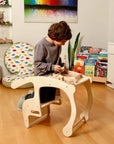 Toddler Rocking Chair and Table Set: Eco-Friendly by Kidodido