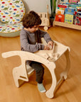 Toddler Rocking Chair and Table Set: Eco-Friendly by Kidodido