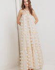 CLOUD NINE GOWN WOVEN ANKLE DRESS