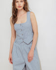 COASTAL CHIC WOVEN VEST