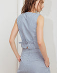 COASTAL CHIC WOVEN VEST