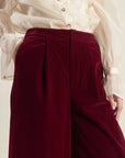 COY CHARM VELVET PANTS