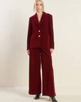 COY CHARM VELVET PANTS