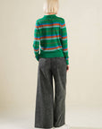 CALL IT FATE SWEATER POLO TOP