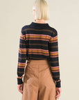 CALL IT FATE SWEATER POLO TOP