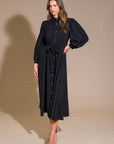 CAN'T RELACE YOU WOVEN MIDI DRESS