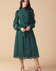 HANDLED IT WOVEN MIDI DRESS