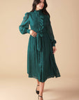 HANDLED IT WOVEN MIDI DRESS