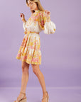 GO GET IT PINK WOVEN MINI DRESS