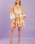 GO GET IT PINK WOVEN MINI DRESS