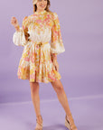 GO GET IT PINK WOVEN MINI DRESS