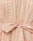 FROLIC THROUGH FIELDS WOVEN MIDI DRESS