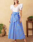CITY CINDERELLA WOVEN MIDI SKIRT