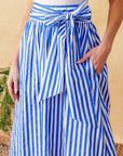 CITY CINDERELLA WOVEN MIDI SKIRT