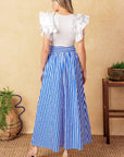 CITY CINDERELLA WOVEN MIDI SKIRT